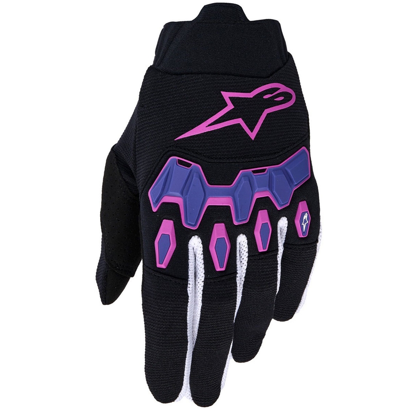Alpinestars Full Bore V2 motokrossz kesztyű lila-fekete