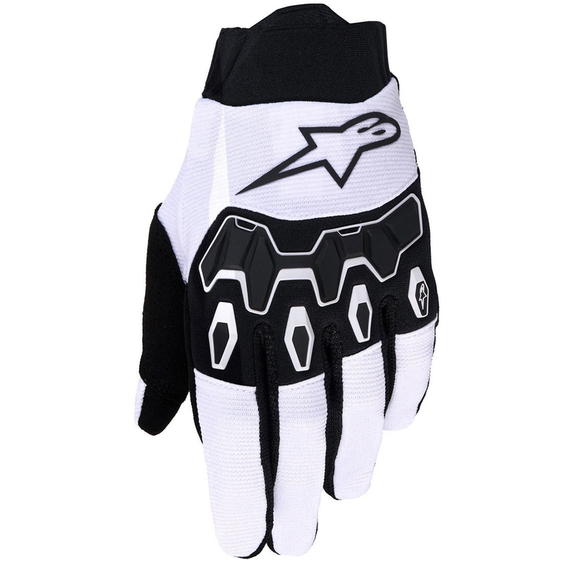 Alpinestars Full Bore V2 motokrossz kesztyű világosszürke-fekete