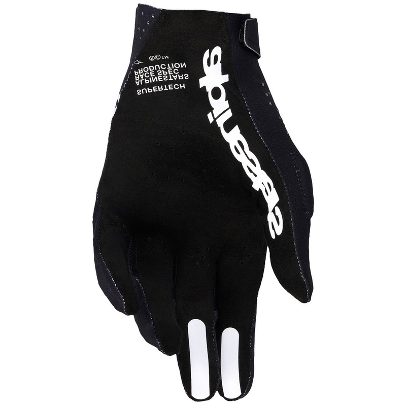 Alpinestars Supertech MX motokrossz kesztyű fekete-fehér