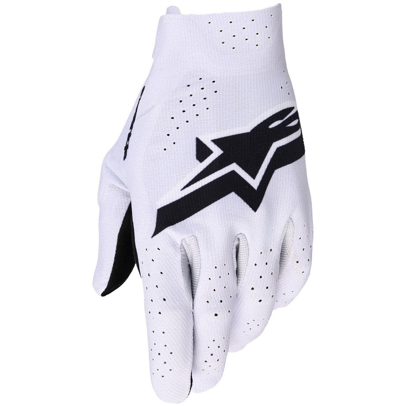 Alpinestars Supertech MX motokrossz kesztyű világos orgonalila-fekete