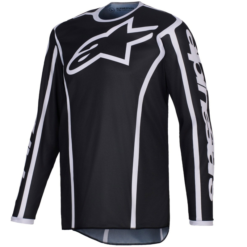 Alpinestars Fluid Apex motokrossz mez fekete-szürke