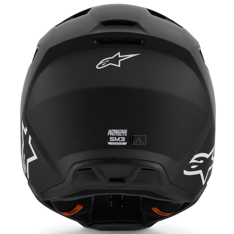 Alpinestars S-M3 Solid motokrossz bukósisak matt fekete