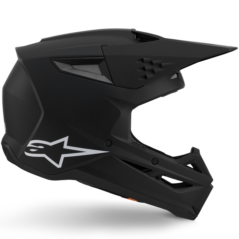 Alpinestars S-M3 Solid motokrossz bukósisak matt fekete