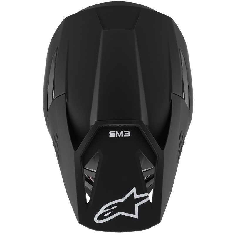 Alpinestars S-M3 Solid motokrossz bukósisak matt fekete