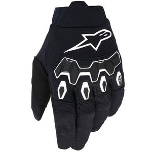 Dětské motokrosové rukavice Alpinestars Full Bore V2 Youth/Kids černo-bílé