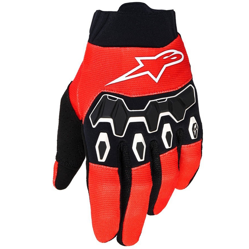 Alpinestars Full Bore V2 Youth/Kids gyerek motokrossz kesztyű piros-fekete-fehét