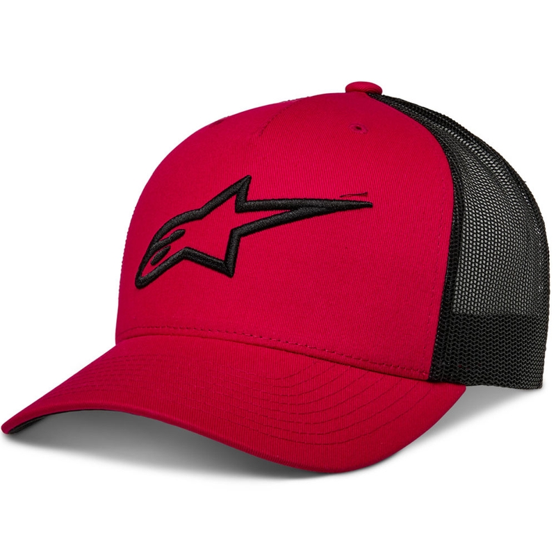 Alpinestars Ageless siltes sapka piros-fekete