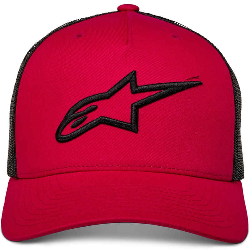 Alpinestars Ageless siltes sapka piros-fekete