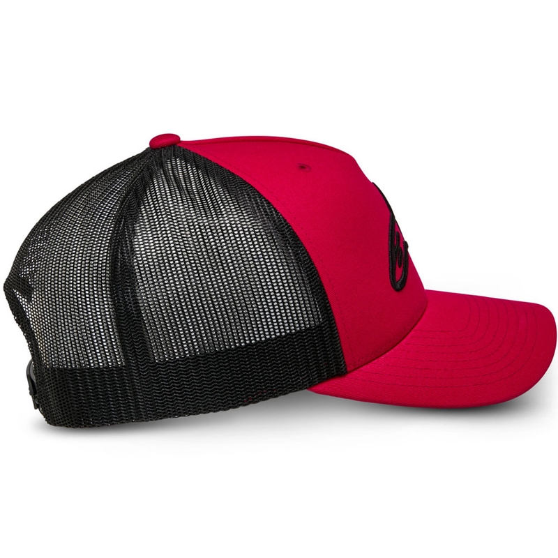 Alpinestars Ageless siltes sapka piros-fekete