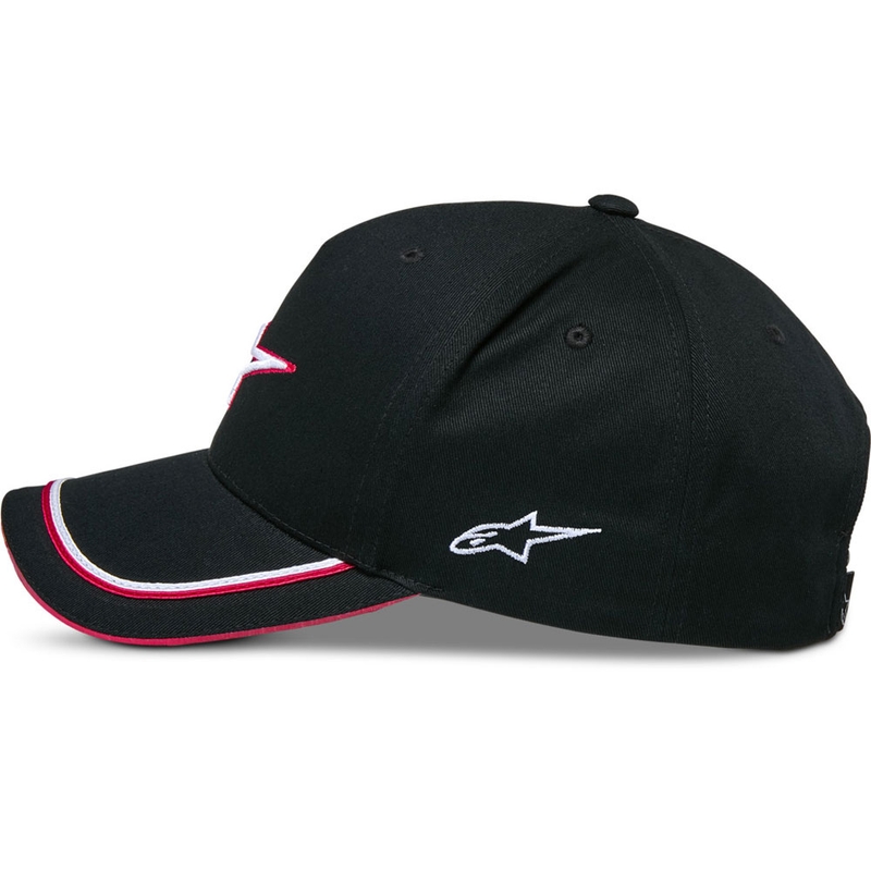 Alpinestars Ascencion Snapback siltes sapka fekete-piros