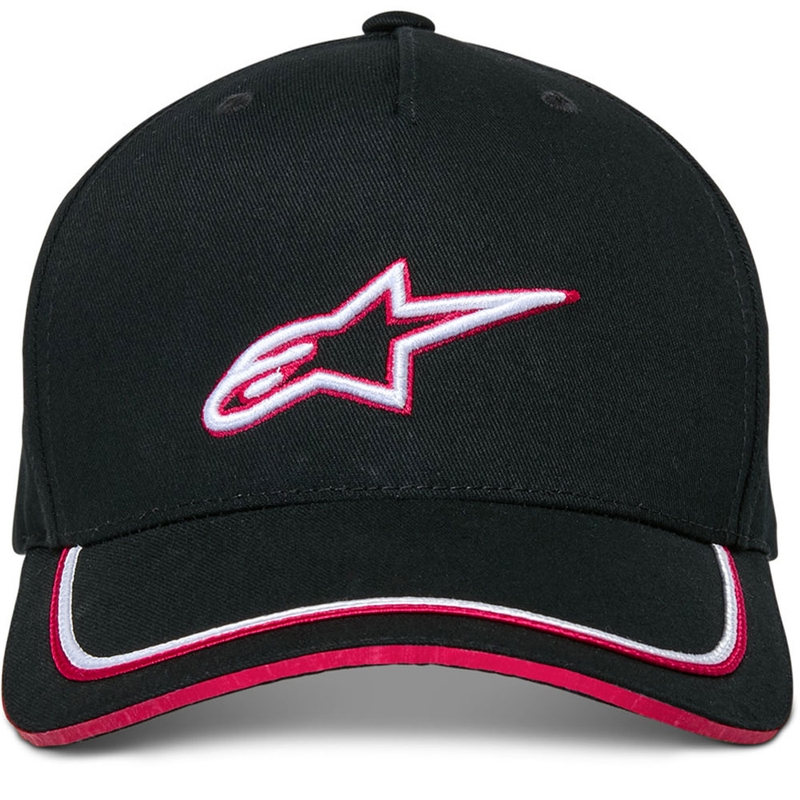 Alpinestars Ascencion Snapback siltes sapka fekete-piros