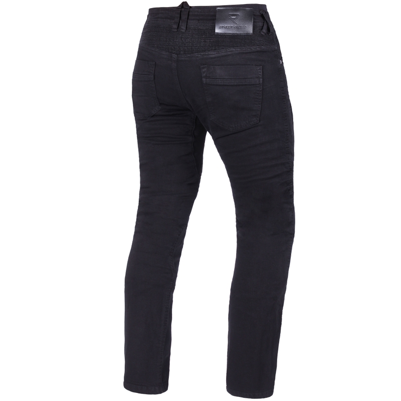 Street Racer Stretch II CE motoros farmernadrág fekete