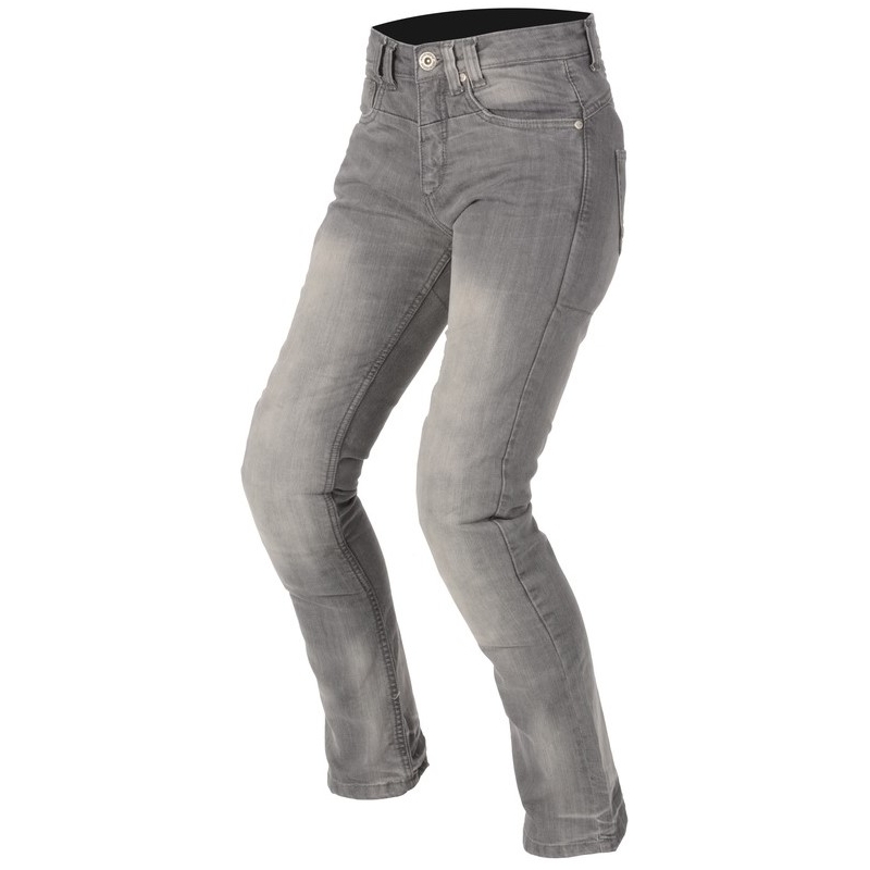 Női motoros farmer Ayrton Modus szürke