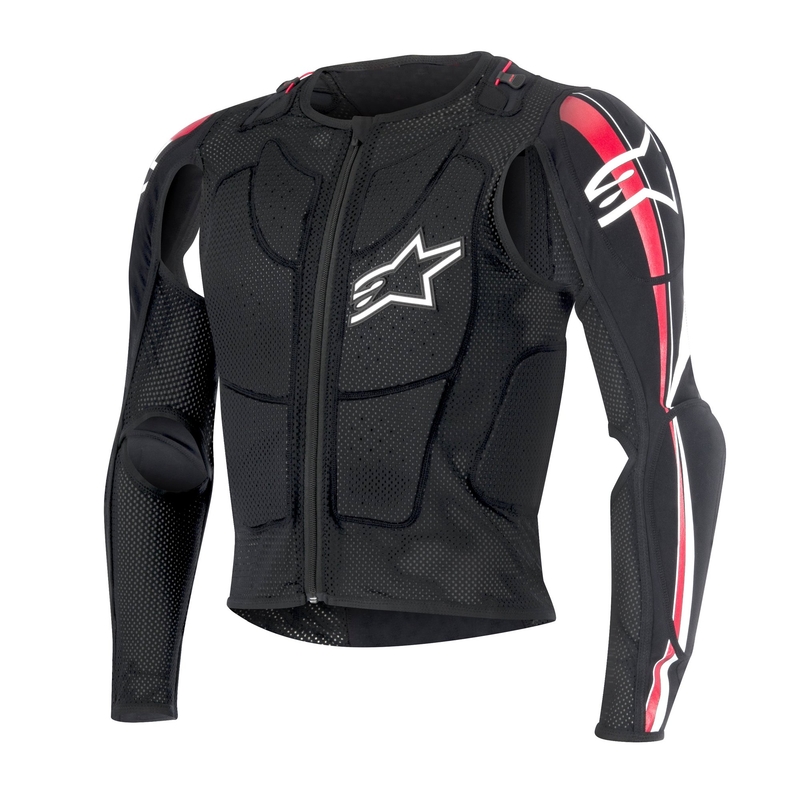 Alpinestars Bionic Plus fekete-fehér-piros testvédő