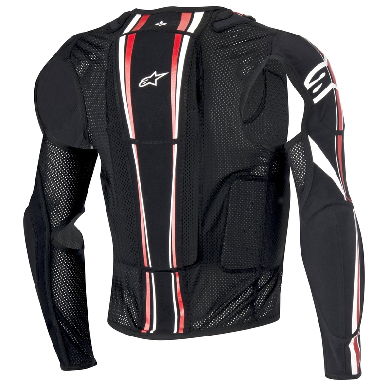 Alpinestars Bionic Plus fekete-fehér-piros testvédő
