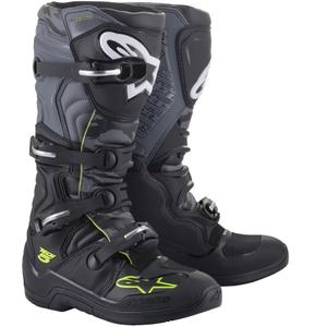 Boty na motorku Alpinestars TECH 5 černo-šedo-fluo žluté