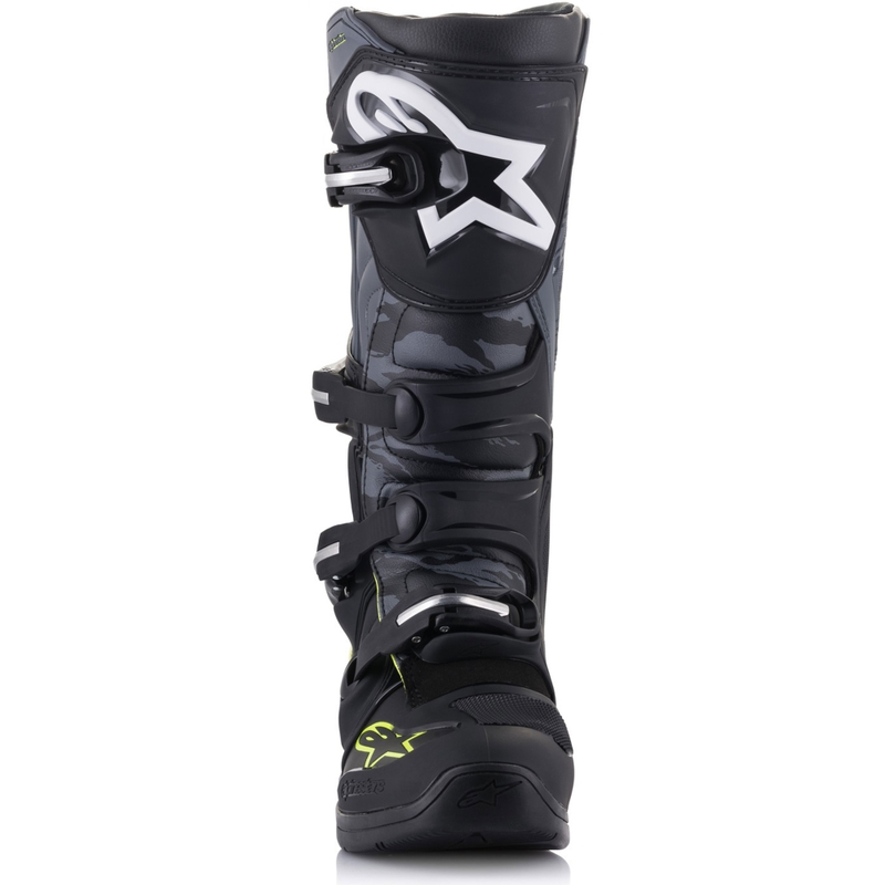 Alpinestars TECH 5 motoros csizma fekete-szürke-fluo sárga