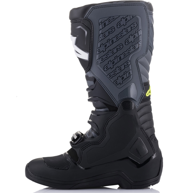 Alpinestars TECH 5 motoros csizma fekete-szürke-fluo sárga