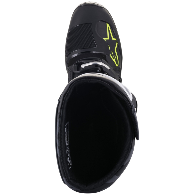 Alpinestars TECH 5 motoros csizma fekete-szürke-fluo sárga