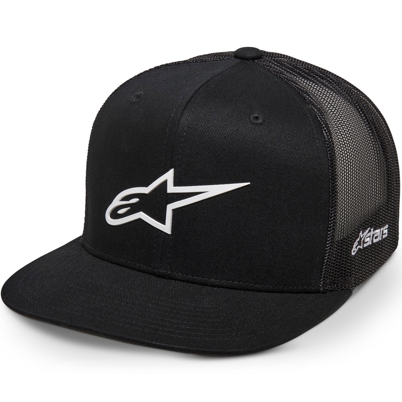 Alpinestars 3D Ageless Trucker siltes sapka fekete-fehér