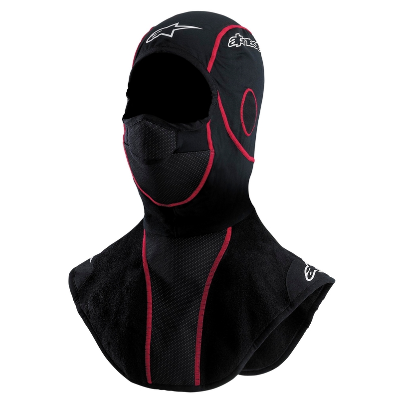 Motorháztető sisak alatt Alpinestars Balaclava Téli fekete