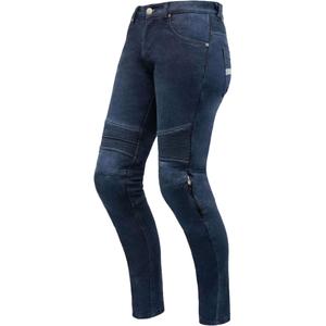 Street Racer Spike II Slim fit CE női motoros farmer kék
