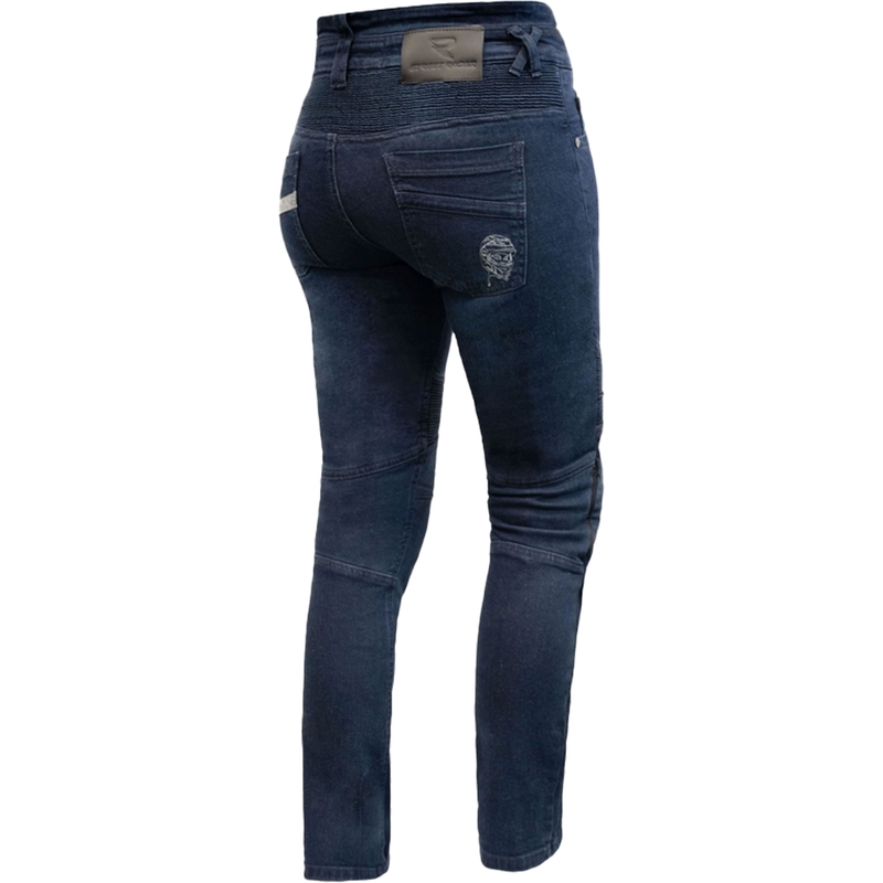 Street Racer Spike II Slim fit CE női motoros farmer kék