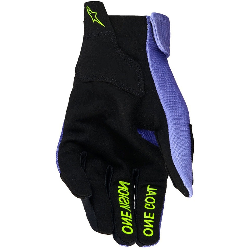 Alpinestars Radar Youth gyerek motokrossz kesztyű lila-fluo sárga