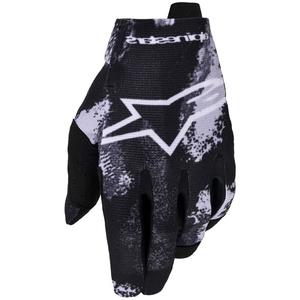 Dětské motokrosové rukavice Alpinestars Radar Youth stupně šedo-camo