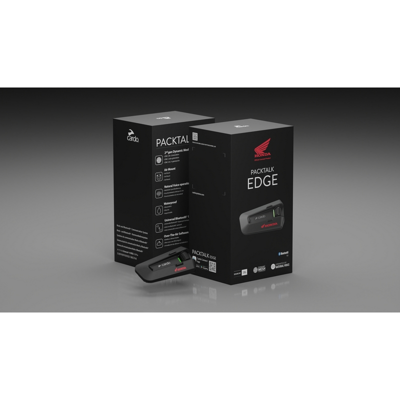CARDO PACKTALK EDGE Honda bluetooth intercom solo