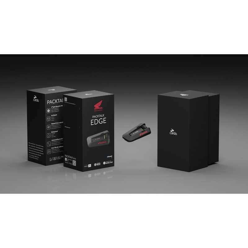 CARDO PACKTALK EDGE Honda bluetooth intercom solo