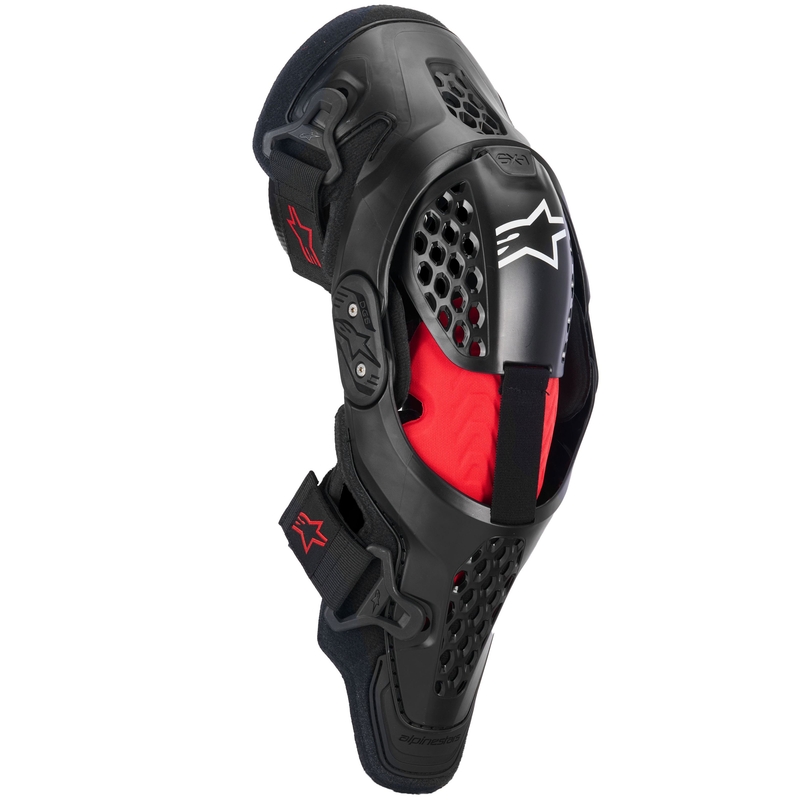 Alpinestars SX-1 Plasma térdprotektor fekete-piros-szürke