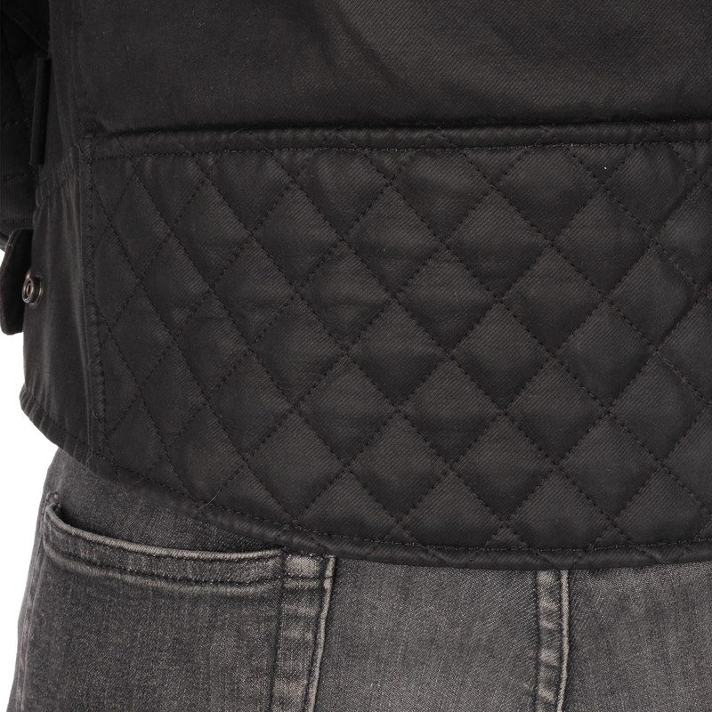 OXFORD HARDY 2.0 motoros kabát fekete