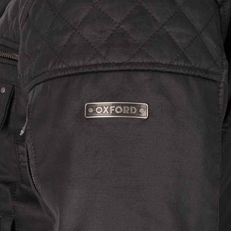 OXFORD HARDY 2.0 motoros kabát fekete