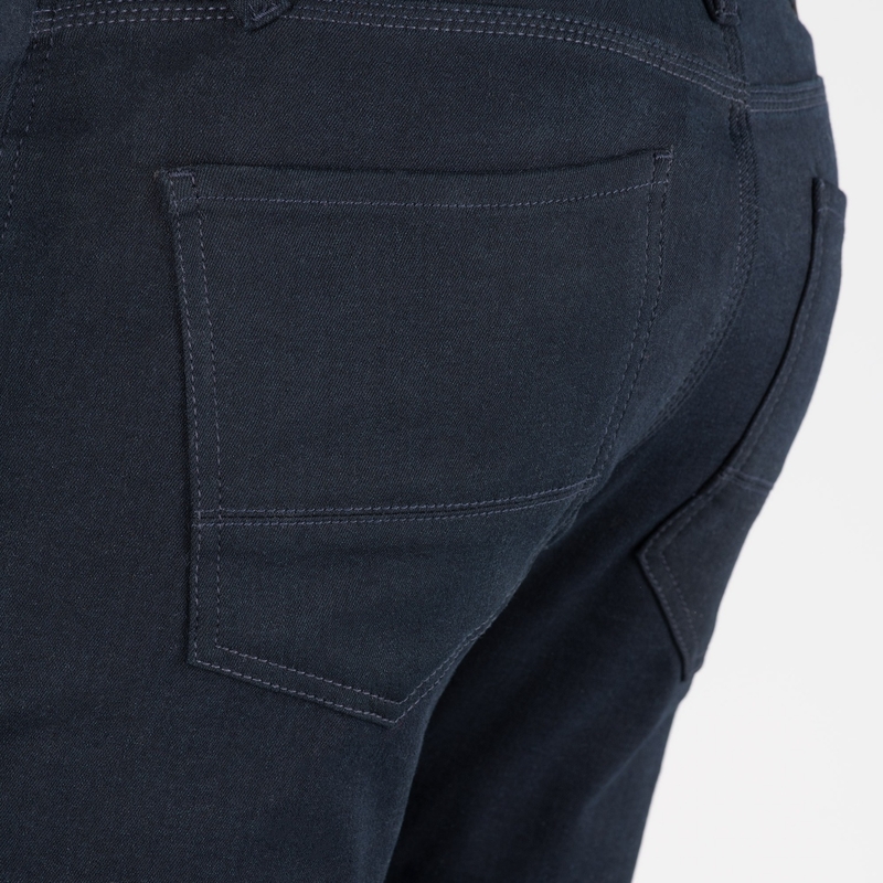 OXFORD ORIGINAL APPROVED SUPER STRETCH JEANS AA SLIM FIT motoros farmernadrág kék indigó