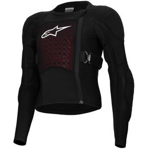 Dětský chránič těla Alpinestars Bionic Plasma LT Youth dlouhý rukáv černo-červeno-bílý