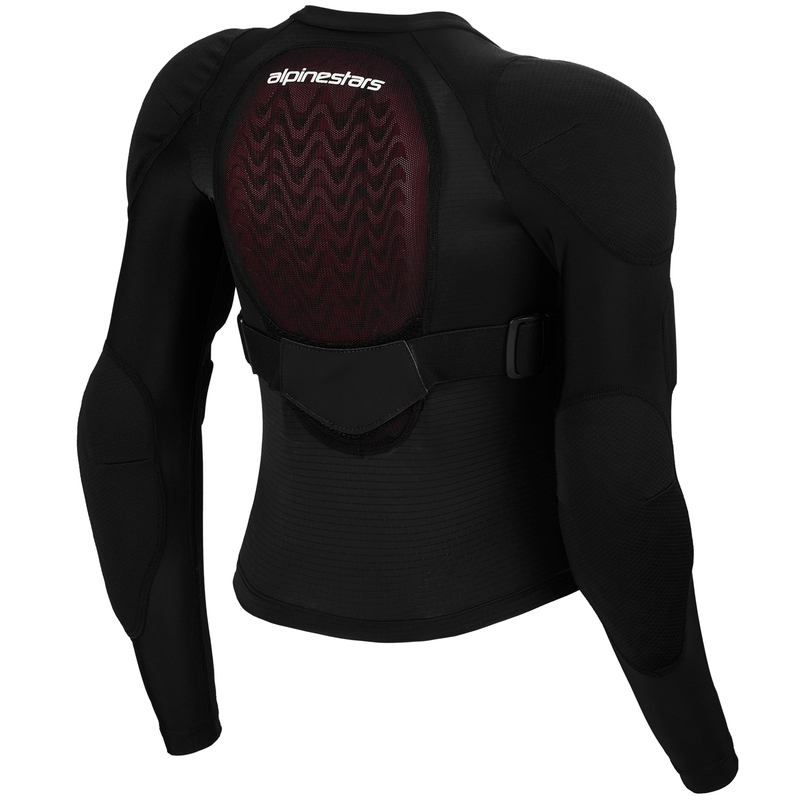 Alpinestars Bionic Plasma LT Youth gyerek testprotektor hosszú ujjú fekete-piros-fehér