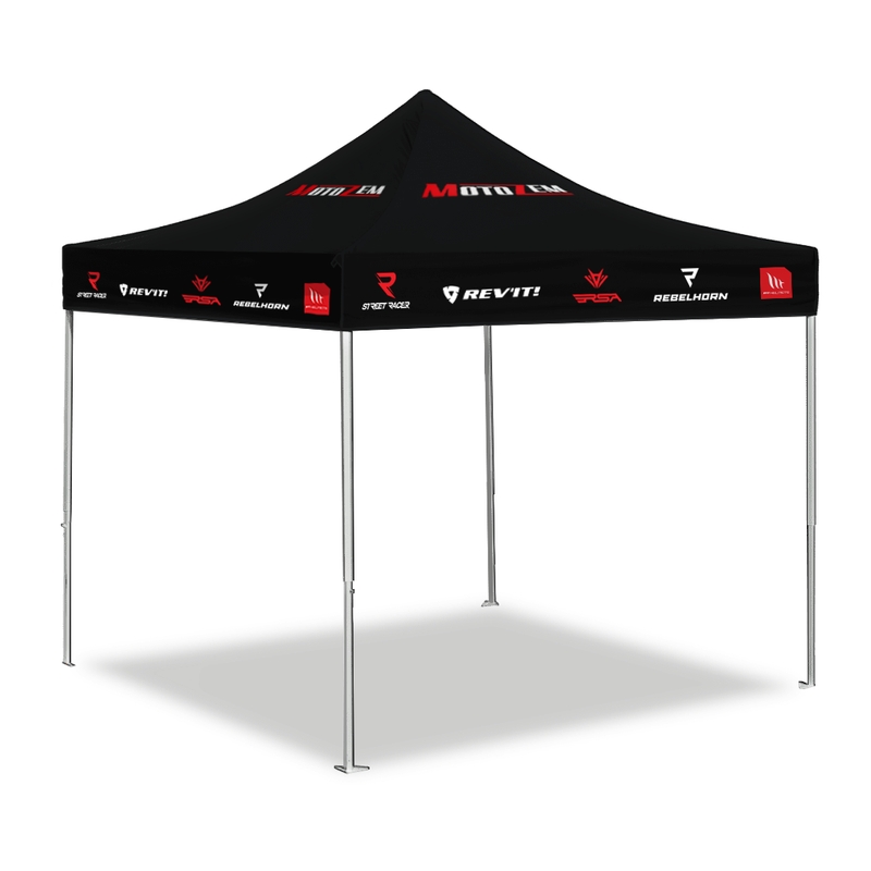 Závodní stan MotoZem Brand s bočnicemi