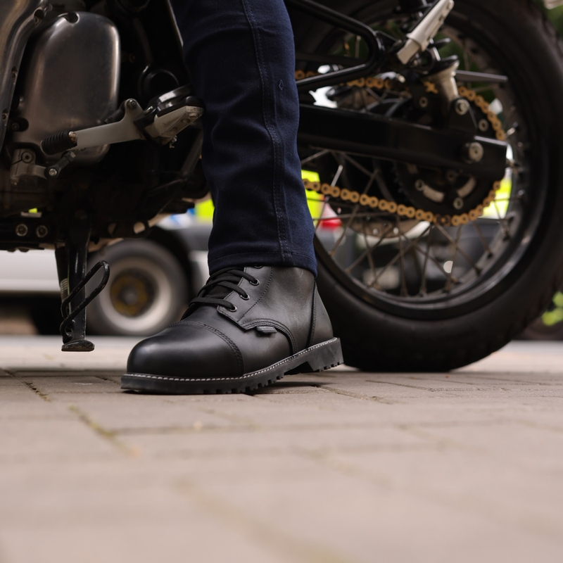 Oxford Merton 2.0 motoros cipő fekete