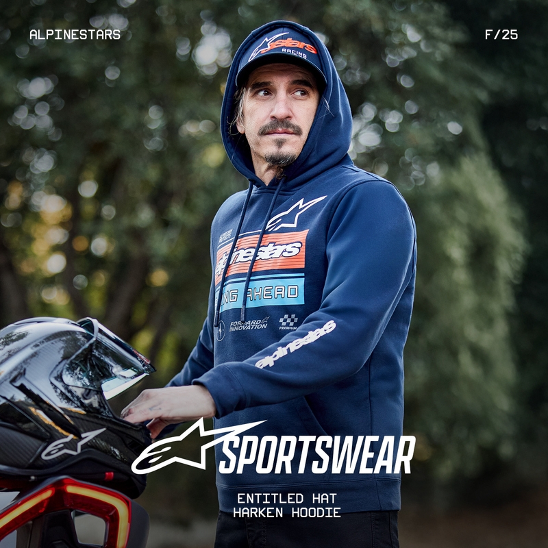 Alpinestars Harken Hoodie pulóver kék
