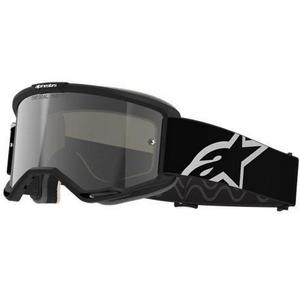 Motokrosové brýle Alpinestars Vision 5 Corp černé s čirým zorníkem