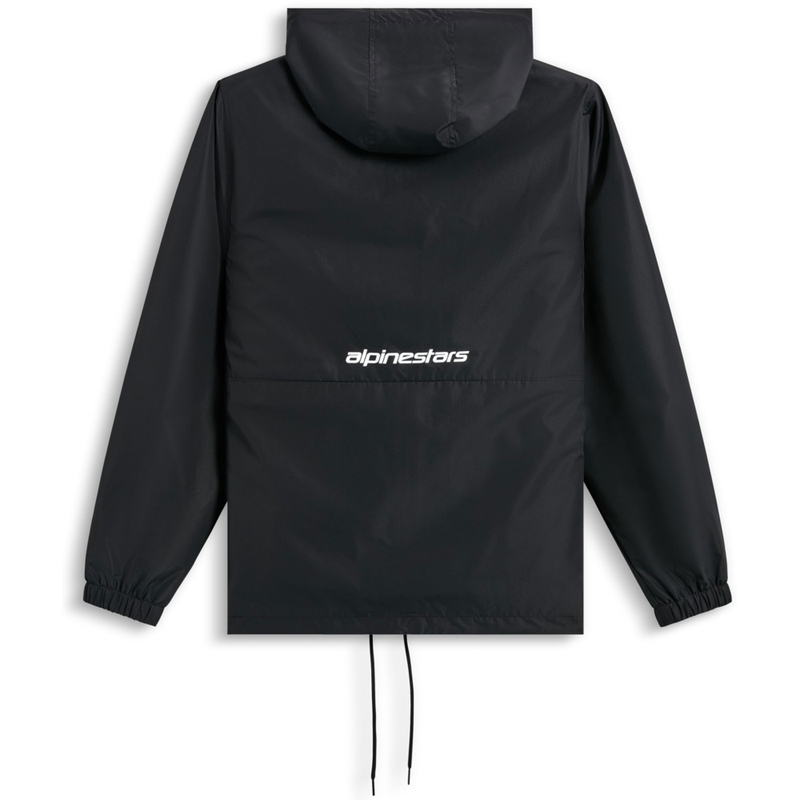 Alpinestars Speeder Chromium Windbreaker kabát fekete-fehér