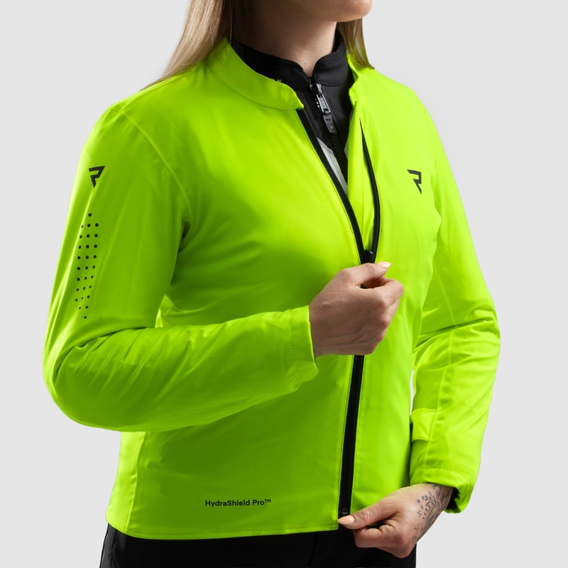Rebelhorn Hiflow V női motoros kabát fekete-szürke-fluo sárga
