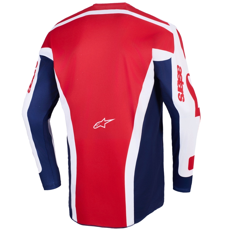 Alpinestars Racer Riway motokrossz mez fehér-kék-piros