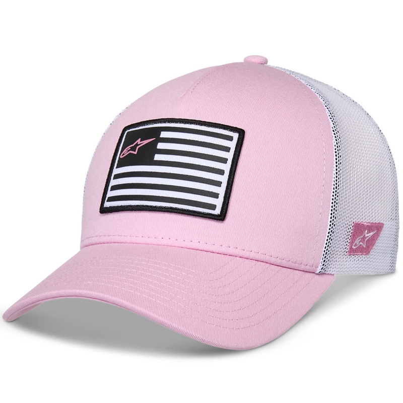 Alpinestars Flag Snap Hat sapka rózsaszín-fehér