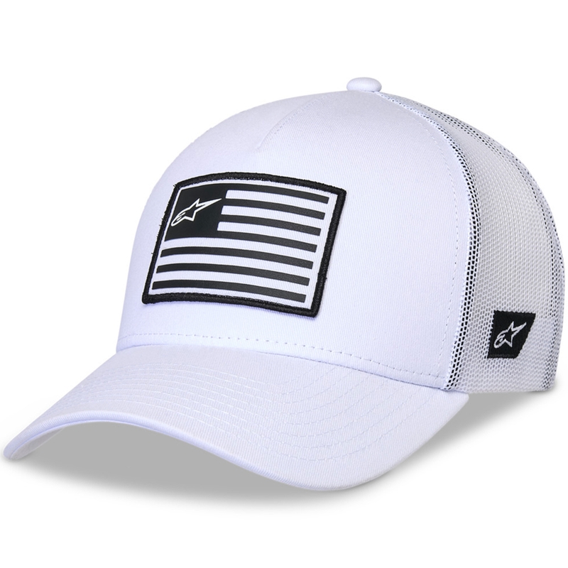 Alpinestars Flag Snap Hat sapka fehér-fehér