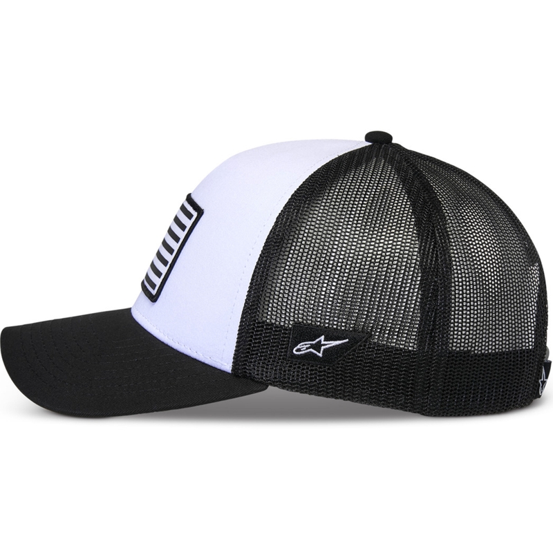 Alpinestars Flag Snap Hat sapka fehér-fekete