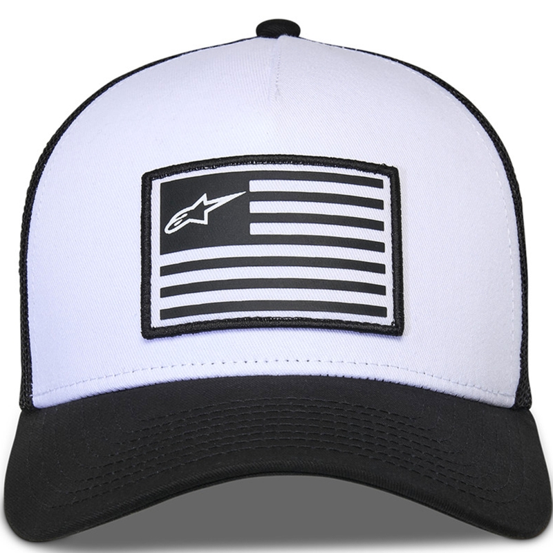 Alpinestars Flag Snap Hat sapka fehér-fekete