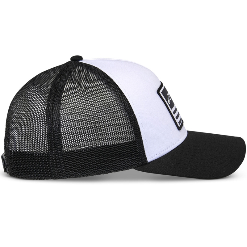 Alpinestars Flag Snap Hat sapka fehér-fekete