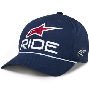 Alpinestars Ride Comp Snapback sapka kék-fehér-piros